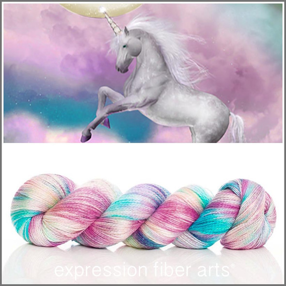 Pre-Order Unicorn Sprinkles 'ALPACA SILK' LACE